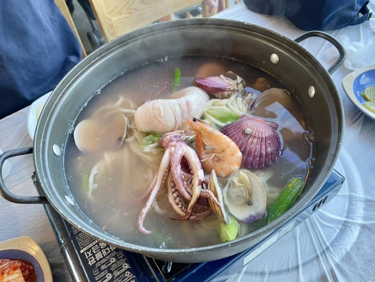  당진 삽교호 하야미 뷰 좋은 해물칼국수 식당 방문 후기