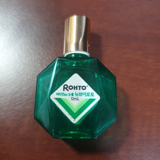 로토 ROHTO 안약  초록색 파란색 비교  내돈내산 찐 후기