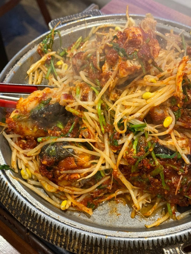  연희동 맛집 월순철판동태찜 매콤한 아구찜 존맛탱!