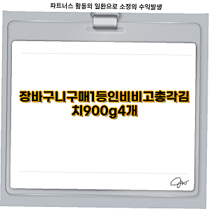 비비고 총각김치 900g 4개  전 반드시 알아야 할 장단점 및  사용 팁  인기 상품 Top5