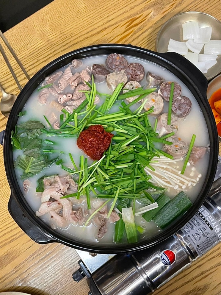  혜화역 맛집 순대실록 대학로 순대 전골집