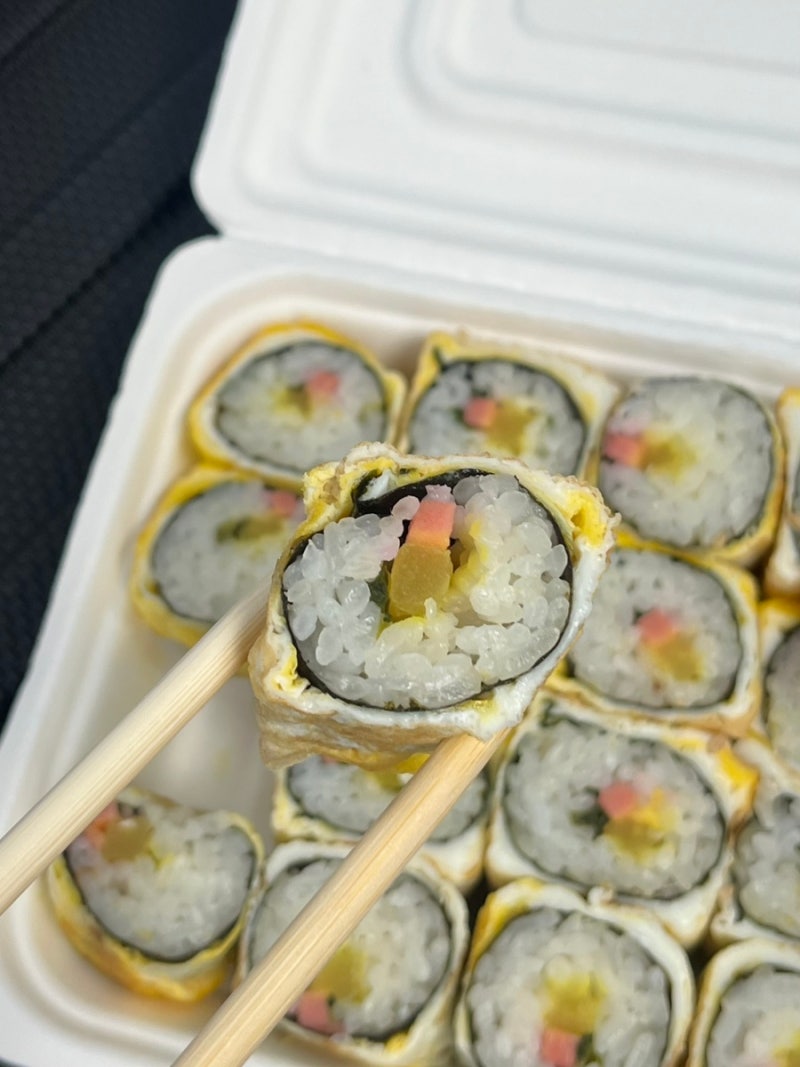 천안 성정동 여행 김밥 맛집 달인즉석계란말이김밥 본점