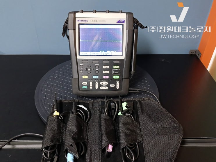  THS3024(200MHz,4채널) 휴대용 오실로스코프 렌탈 및 판매-정원테크놀로지