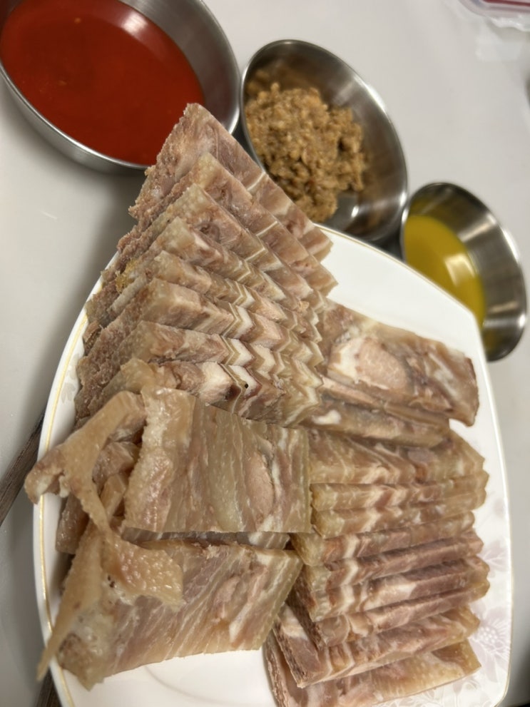  양동시장 광주 편육 맛집 전문점