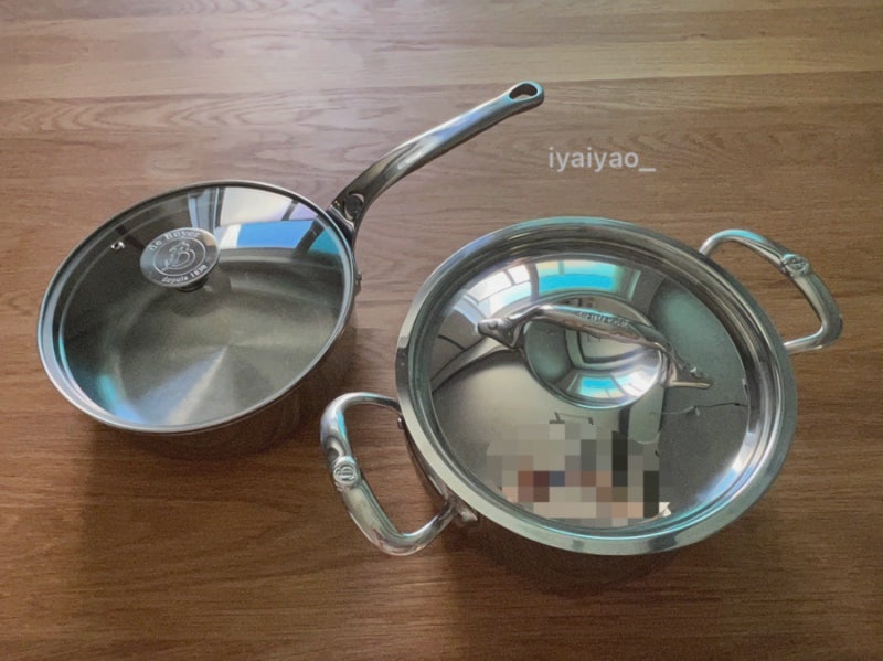 Kitchenware _ [de buyer] Affinity 20cm 드부이에 양수냄비와 딥 소테팬, 로맨틱한 냄비들