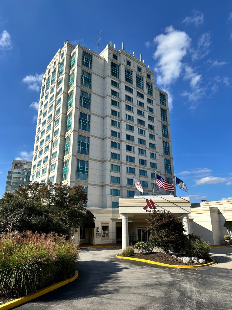  [내돈내산] 필라델피아(콘쇼호켄)의 깔끔한 숙소, Marriott Philadelphia West (ASTM 근처)