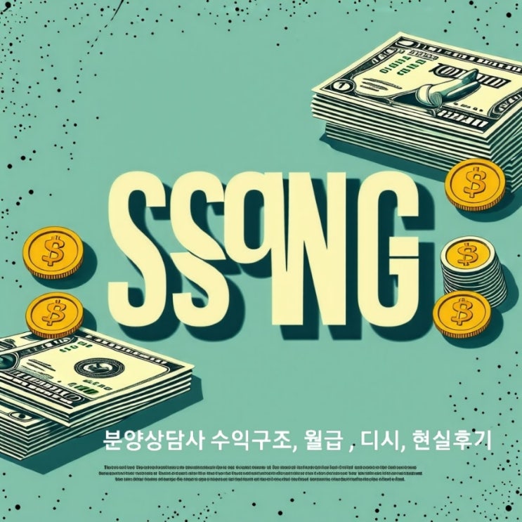  분양상담사 현실, 후기, 디시, 수익구조, 월급