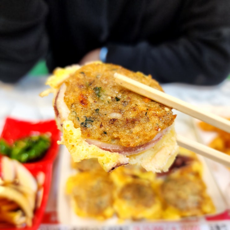  속초 중앙시장:: 오징어순대 맛집 현태네튀김 속초중앙시장본점