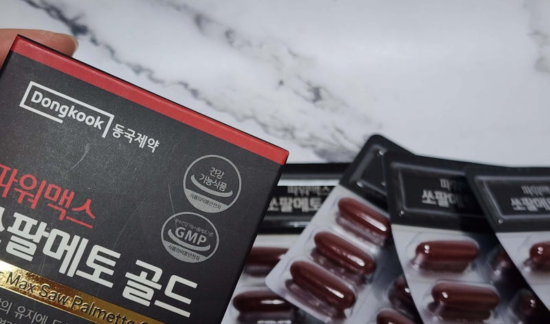남성영양제 동국제약 파워맥스 쏘팔메토 골드 전립선건강 챙겨요