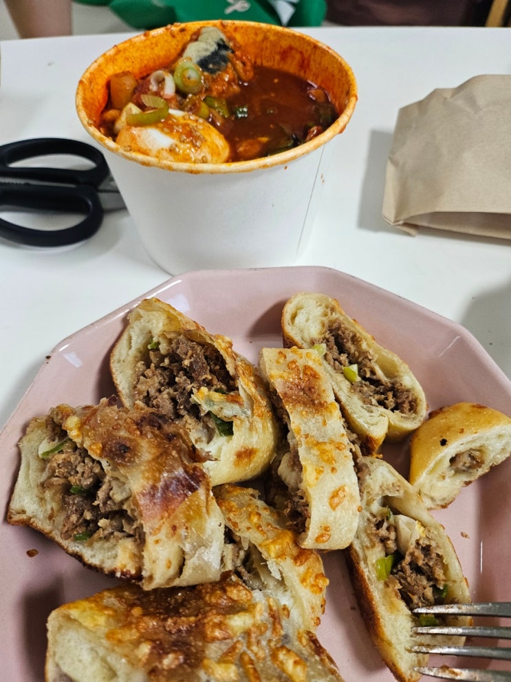  코스트코 푸드코트 코스트코 떡볶이, 점보 포크 베이크!