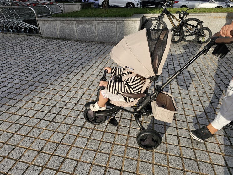  타보 미니스트라이크 자전거 메탈릭 베이지
