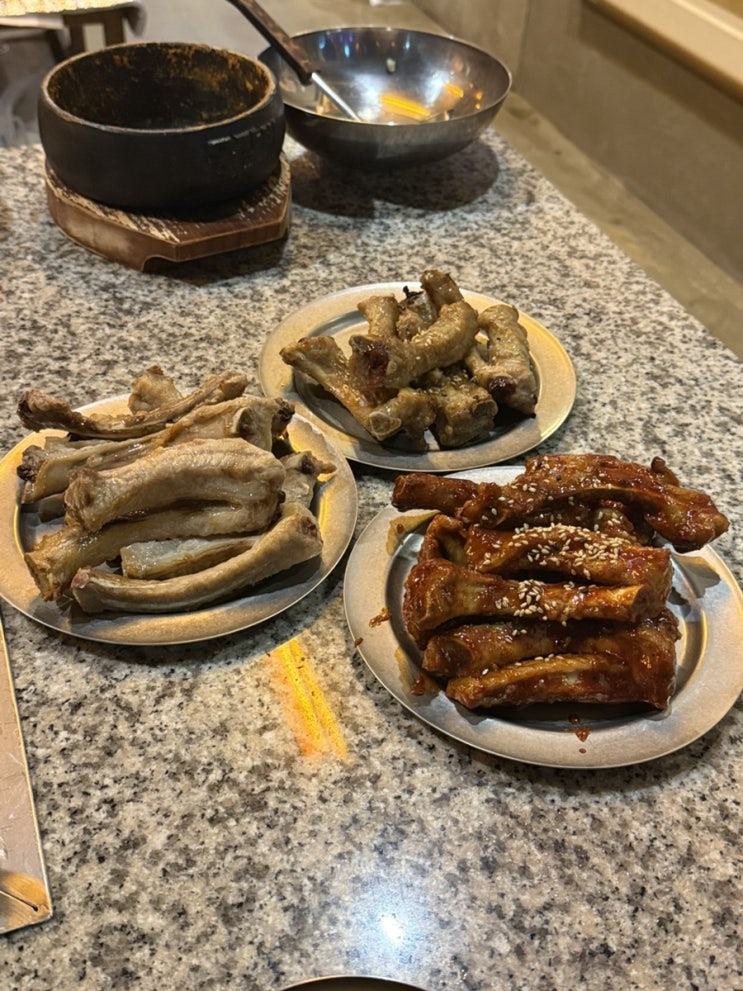  [몽갈비] 압구정 핫플 쪽갈비 맛집 웨이팅 후기 주차가능