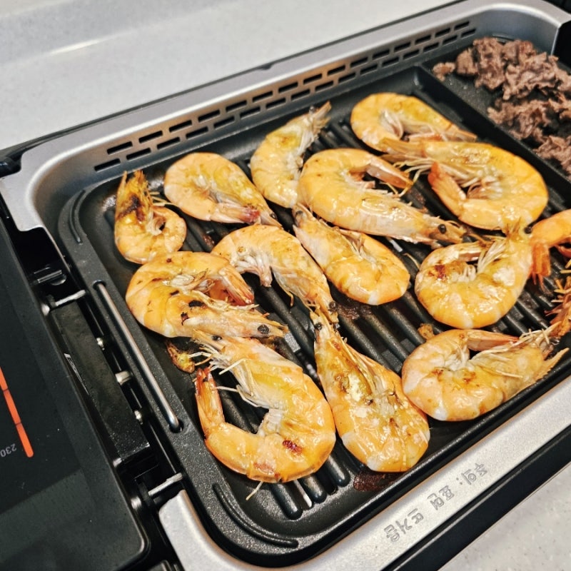 연기잡는 BBQ GRILL 안방그릴 테팔 스모크리스 비비큐그릴 홈파티 필수 추천