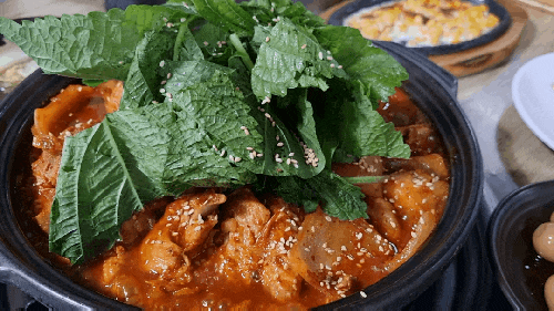  광주 쌍촌동 닭볶음탕 맛집 항아리찜 나 반해버려
