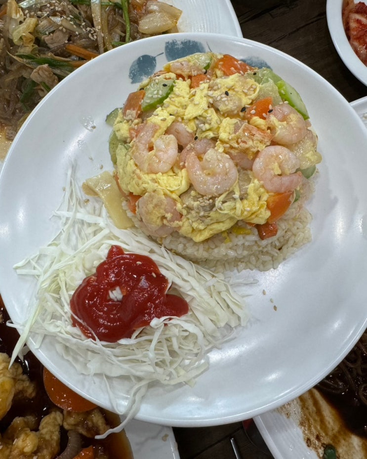  [여수 미평동 맛집] 여수 거상 고추쟁반짜장 새우볶음밥 잡채밥 탕수육 가성비 중식집