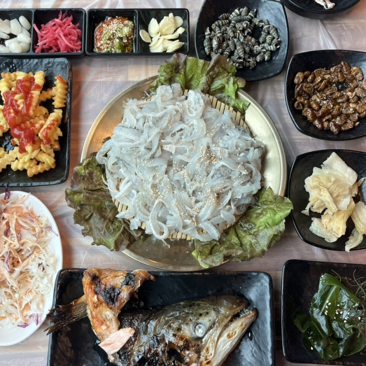  화성 향남맛집 횟집 감탄회수산 신선하고 푸짐한 도다리 세꼬시 후기