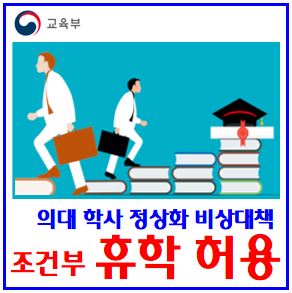  의과대학 학사 정상화 비상대책 (ft. 조건부 휴학허용) : 제한적, 미복귀, 유급제적, 집단동맹휴학불허, 헌법10조, 국민의기본권, 2개학기연속휴학