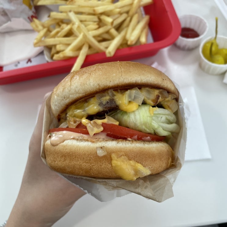  미국 3대 버거 인앤아웃버거(In-N Out Burger) | 흐음, 내 기준 솔직 후기