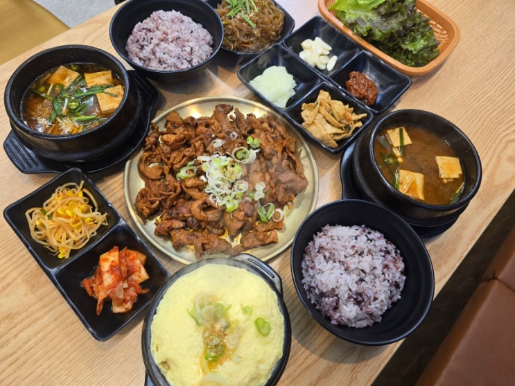  동탄 영천동 맛집 가성비 한식 즐기기 좋은 기흥IC 근처 맛집 오늘된장