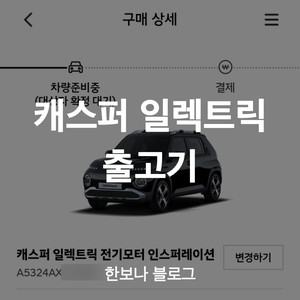  보조금 신청부터 인수확정까지 단 3일, 캐스퍼 일렉트릭 출고기