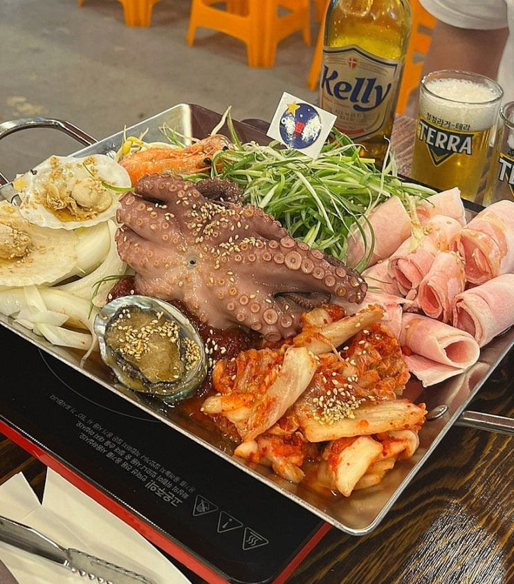  [여수밤포차]여수낭만포차 문어삼합 맛집,하멜전시관 주차장 후기