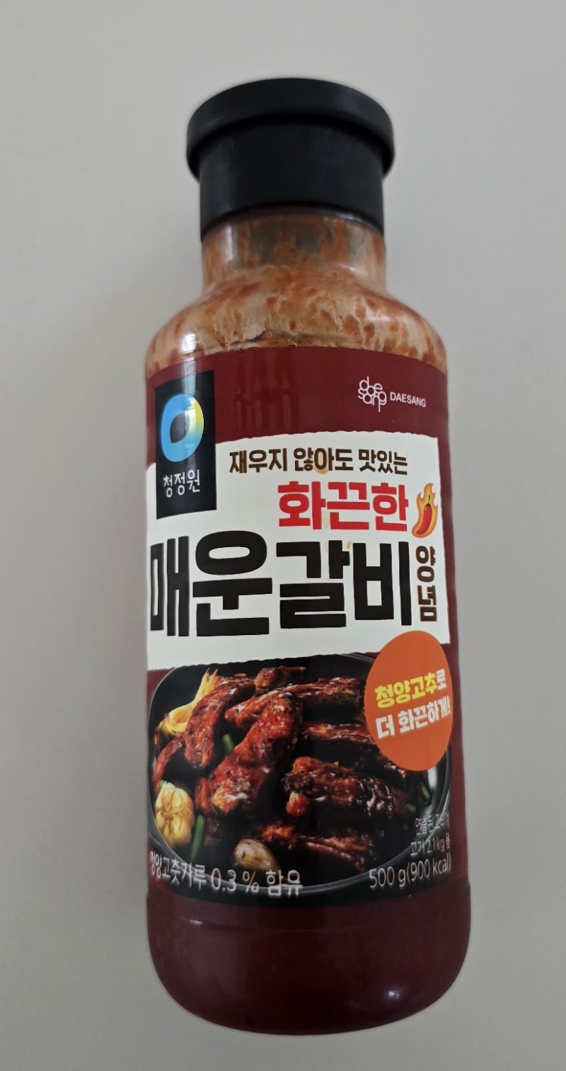 청정원 화끈한 매운 갈비찜 소스로 활용해 본 요리 (떡볶이. 돼지갈비찜. 고구마 조림)
