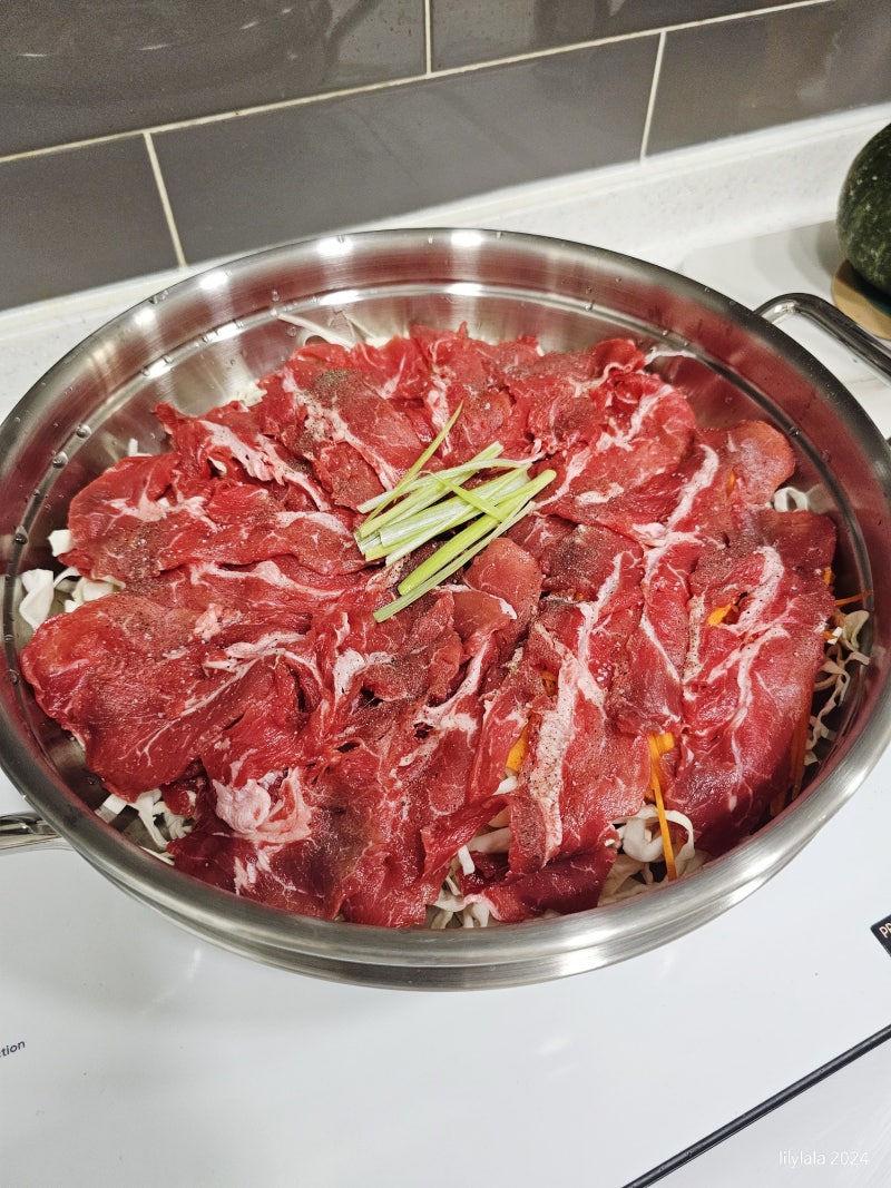 AMT파티웍 찜기 28cm와 휘슬러 28cm 서빙팬 사용후기 (난 휘슬러 승!)