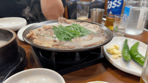  강서 설렁탕 아침밥 가능한 안골설렁탕