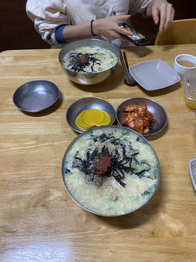  군산 명궁칼국수 유경님맛집 군산현지인추천으로 온 영화동맛집