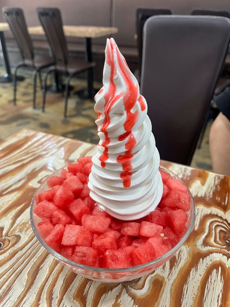 수원시청역 내돈내산 아주대 맛집 가성비 빙수 화이트스노우