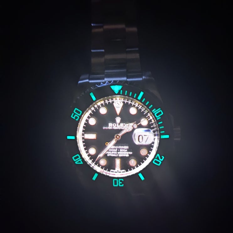  갤럭시워치4 40mm 롤렉스 커스텀