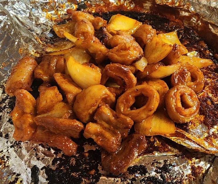  굽은다리역 천호곱창 - 클래식한 옛날 알막창을 맛볼 수 있는 굽은다리 돼지막창 맛집
