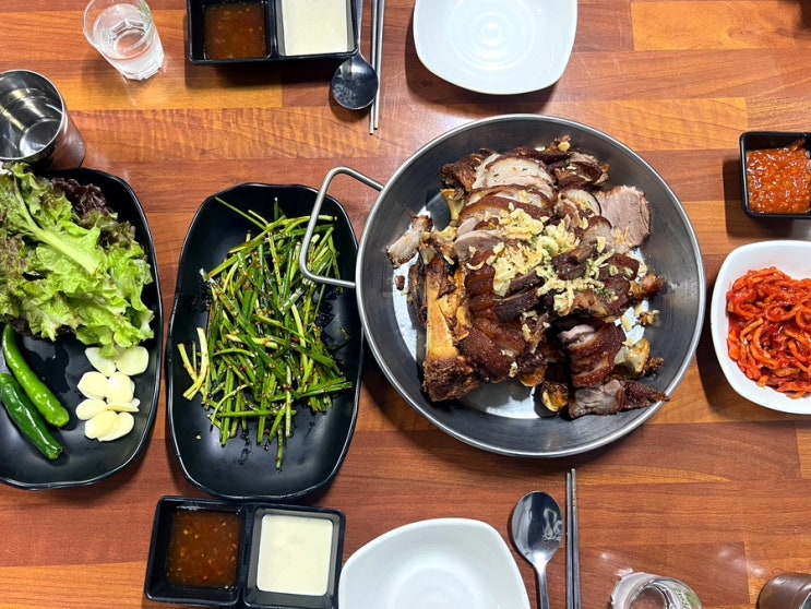  [홍능족발] 동대문구 단체 회식 청량리 튀김 족발 맛집