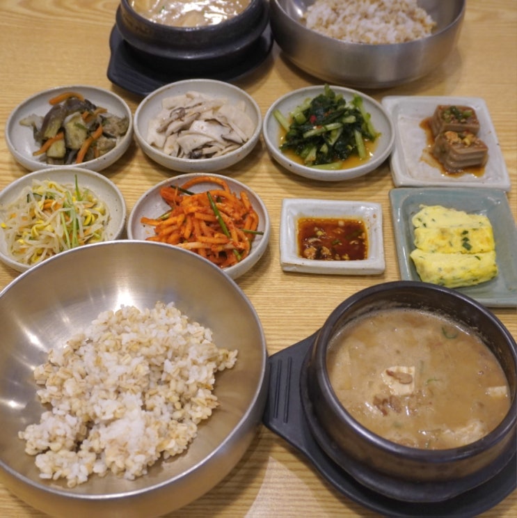  호평동 맛집 순이청국장 한식 보리비빔밥