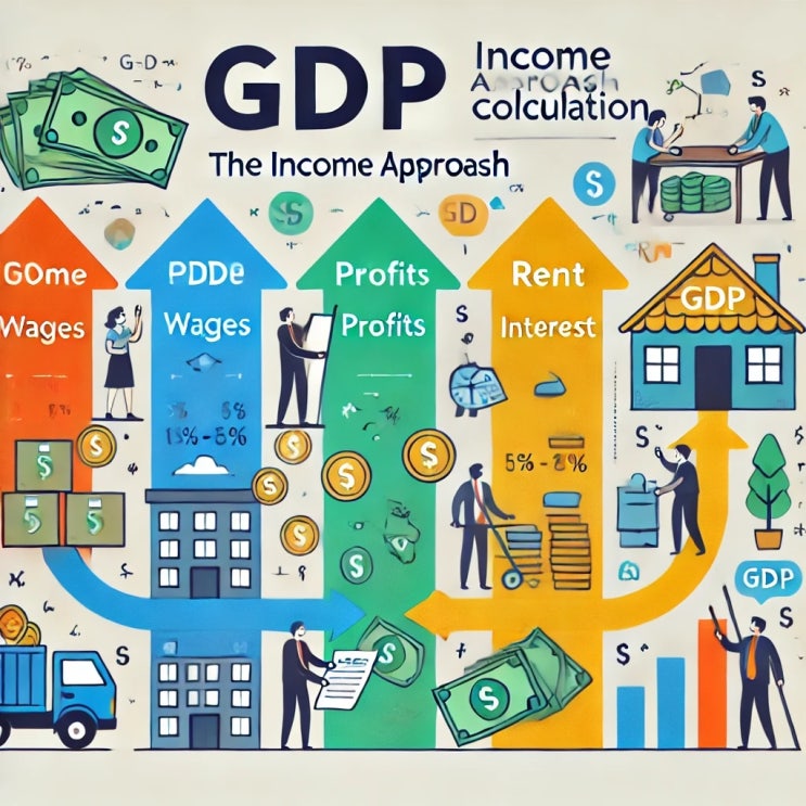  소득 접근법으로 본 GDP