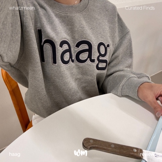  Haag 헤이그 맨투맨 벌스데이, 후드 집업, 가방 스탠다드백 후기