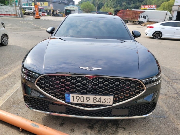  화성 자동차 사고 후 대차 제네시스 g90 렌트카 기간과 처리 방법