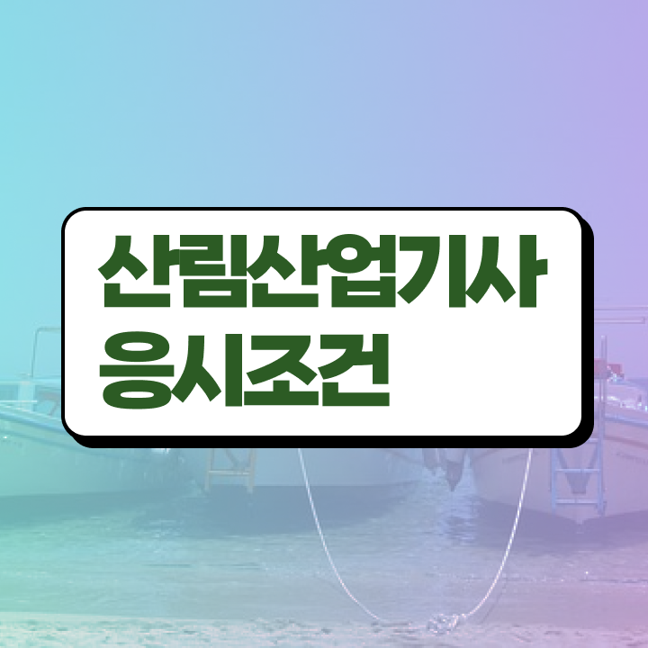  산림산업기사 필기 접수기준 산림산업기사 응시조건 독학으로 빠르게 준비한 노하우