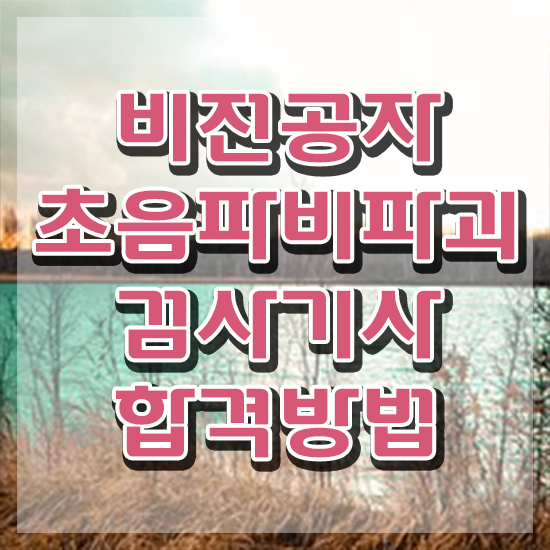  초음파비파괴검사기사 취득자격 온라인 과정으로 쉽고 빠르게 준비한 후기
