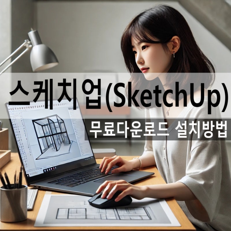 스케치업 무료 다운로드 설치 및 사용 방법