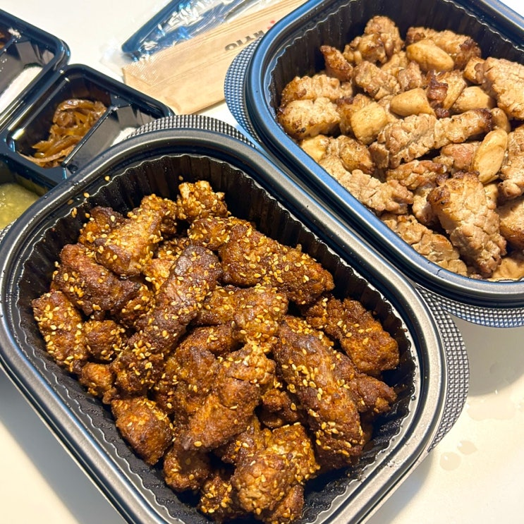  육식사관학교 독산동배달맛집 집들이음식 포장