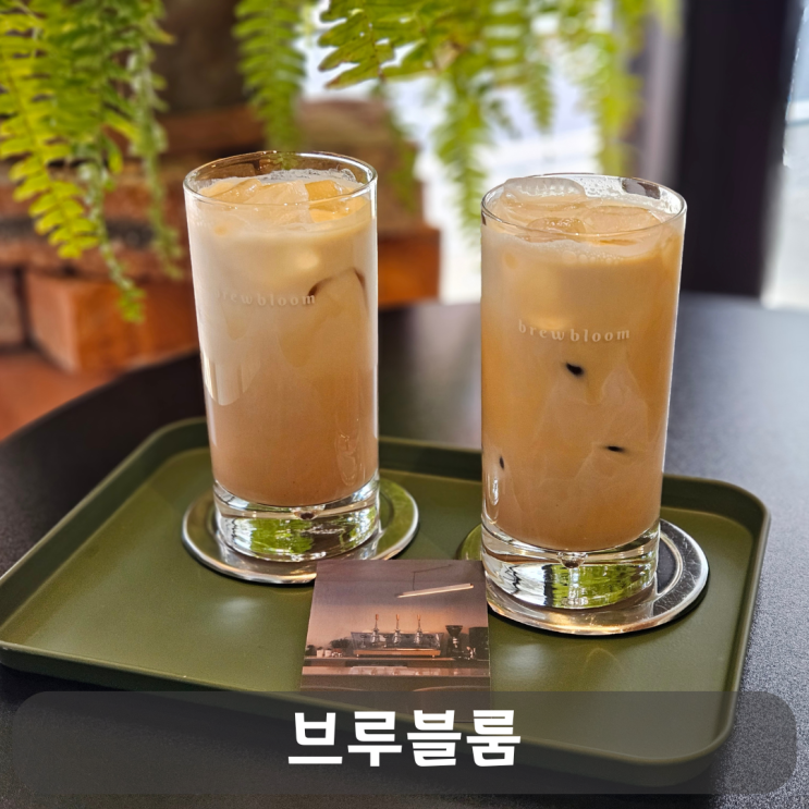 도안동 감성 카페, 브루블룸에서 힐링 타임