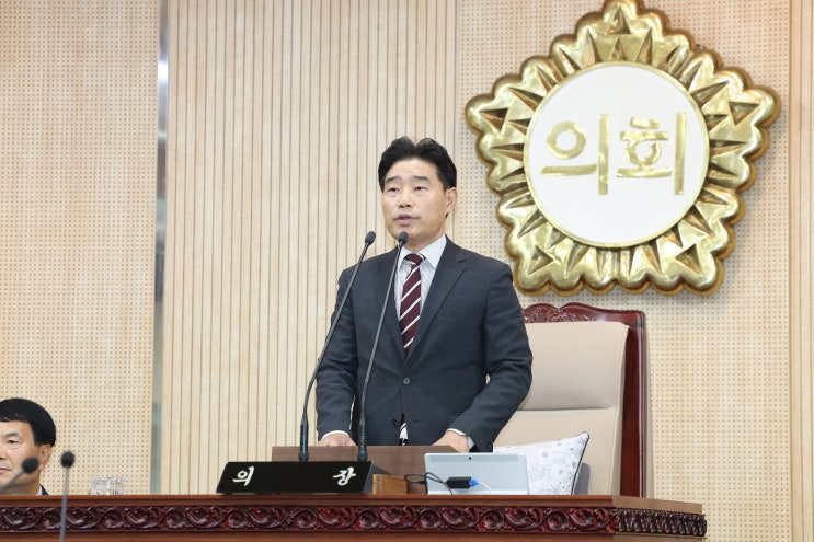  고양시의회 김운남 의장, "집행부의 의회 경시 행태… 협치 회복해야"