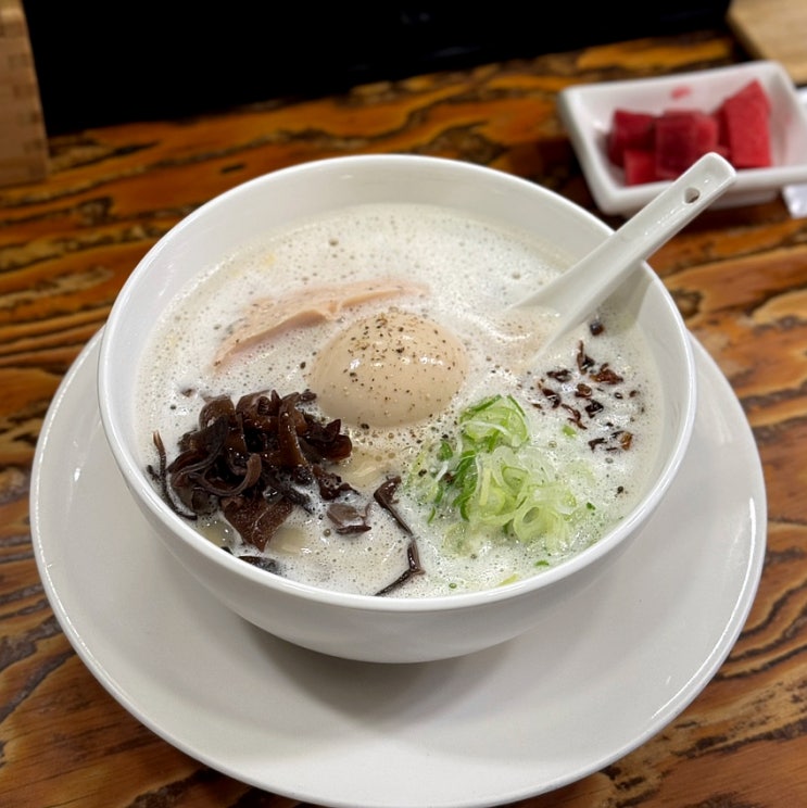  합정 라멘 맛집 오레노라멘 미슐랭 6년 등극 인생 라멘