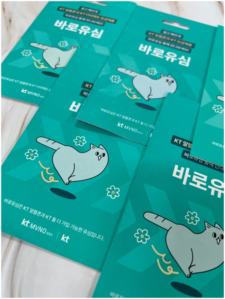  KT 바로유심 선불폰 비대면 개통 방법