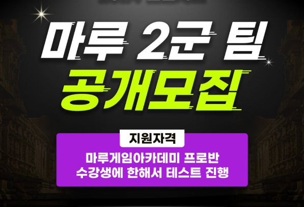  발로란트 프로게이머 2군 데뷔조 모집 [MGA]