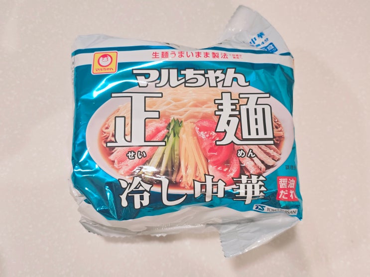  컵라면 리뷰 62 - 동양수산 마루짱 세이멘 히야시츄카  중화냉면