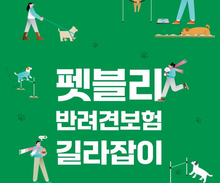 전국민 반려견(고양이) 펫보험 추천