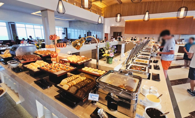  세부 제이파크 리조트 조식 식당 비교 아발론 VS 갈로그릴