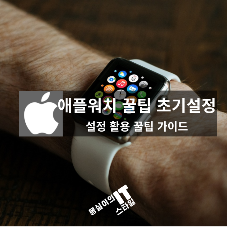 애플워치 첫 설정부터 활용 꿀팁까지, 쉽게 따라하는 가이드 초기설정 애플워치 캡쳐